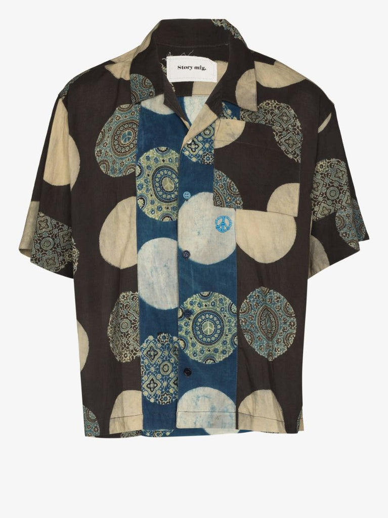 Greetings Printed Organic Cotton Shirt