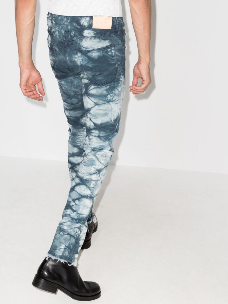 Lapis Marble Skinny Jeans