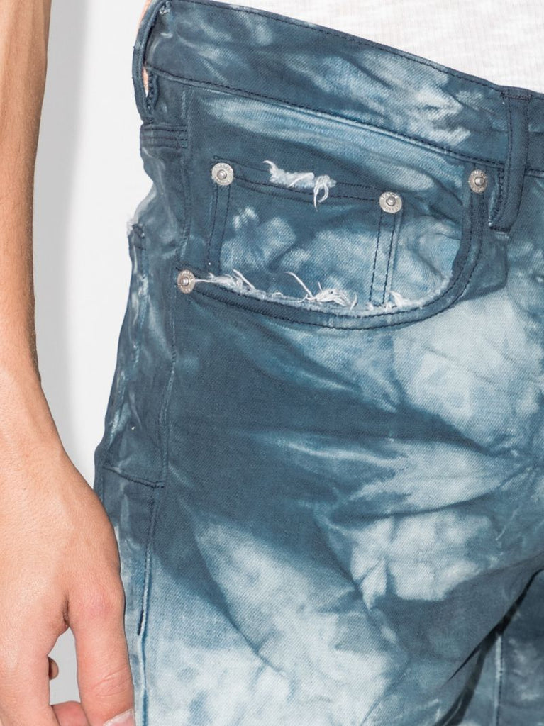 Lapis Marble Skinny Jeans