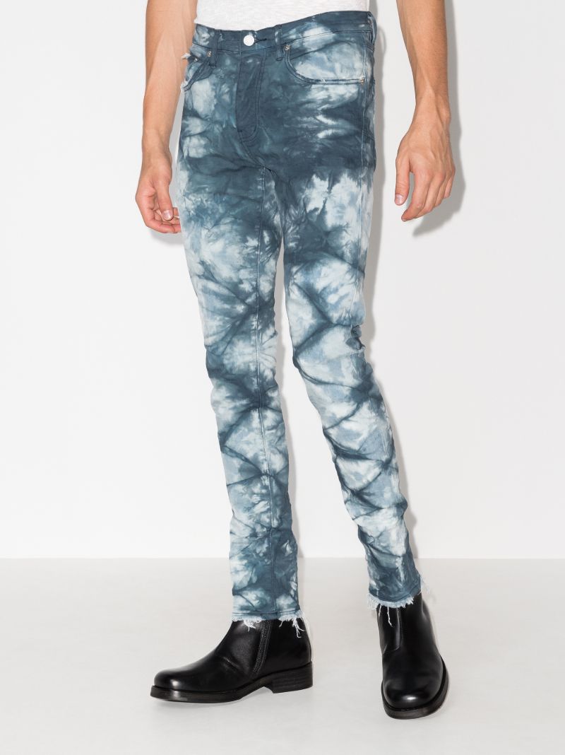 Lapis Marble Skinny Jeans