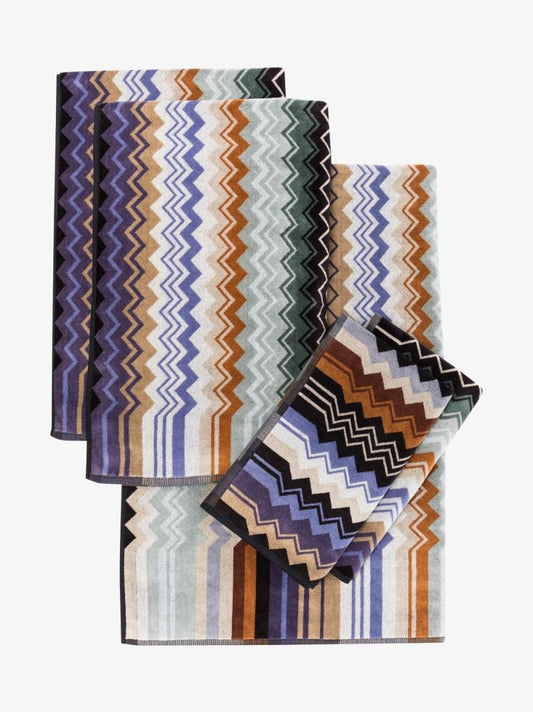 Multicoloured Giacomo Cotton Towel Set