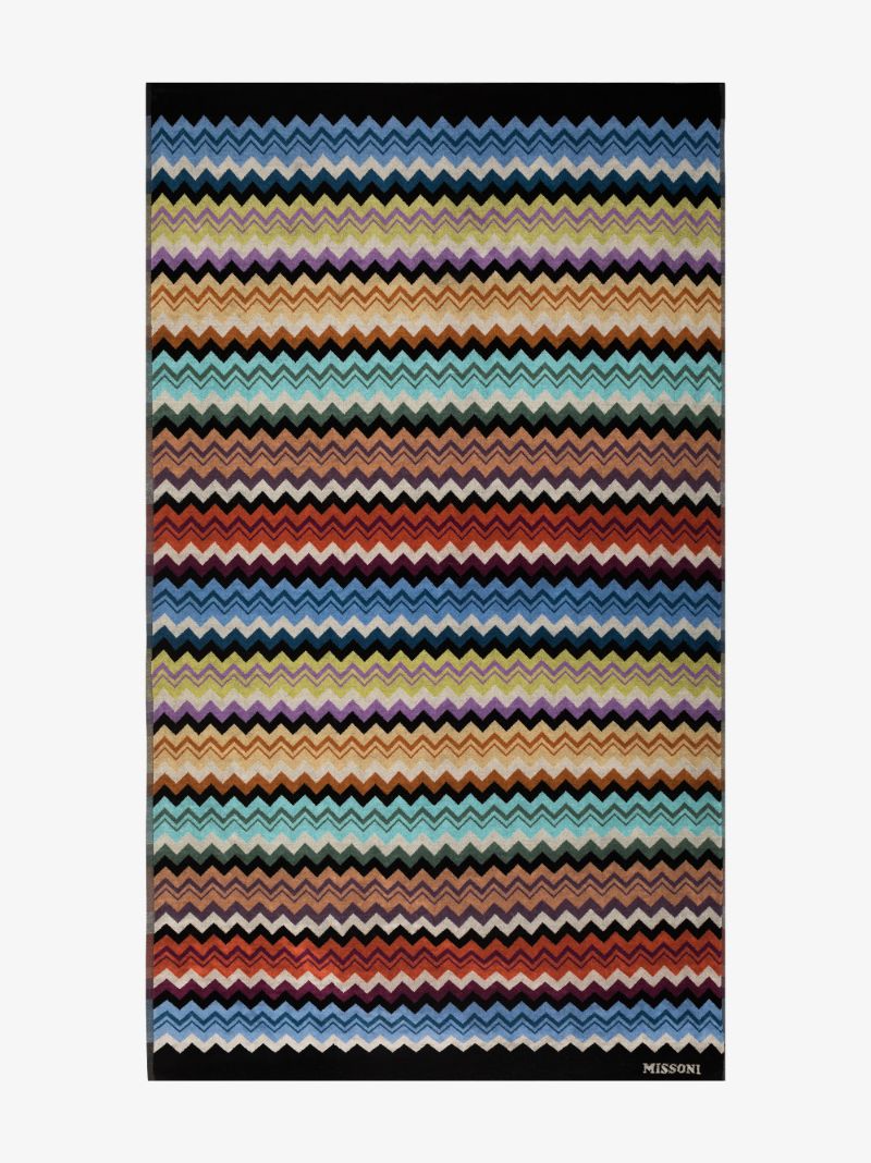 Multicoloured Adam Cotton Beach Towel