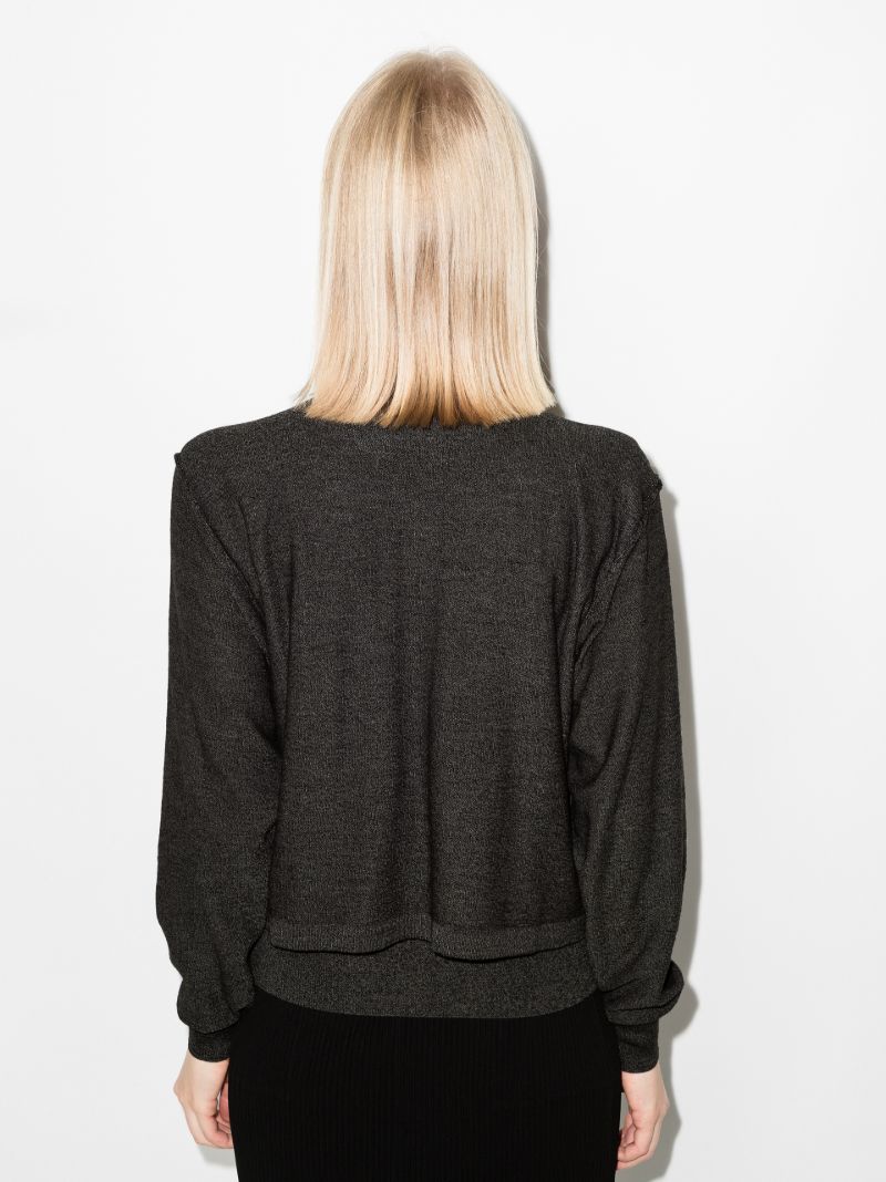 Layered Knit Sweater