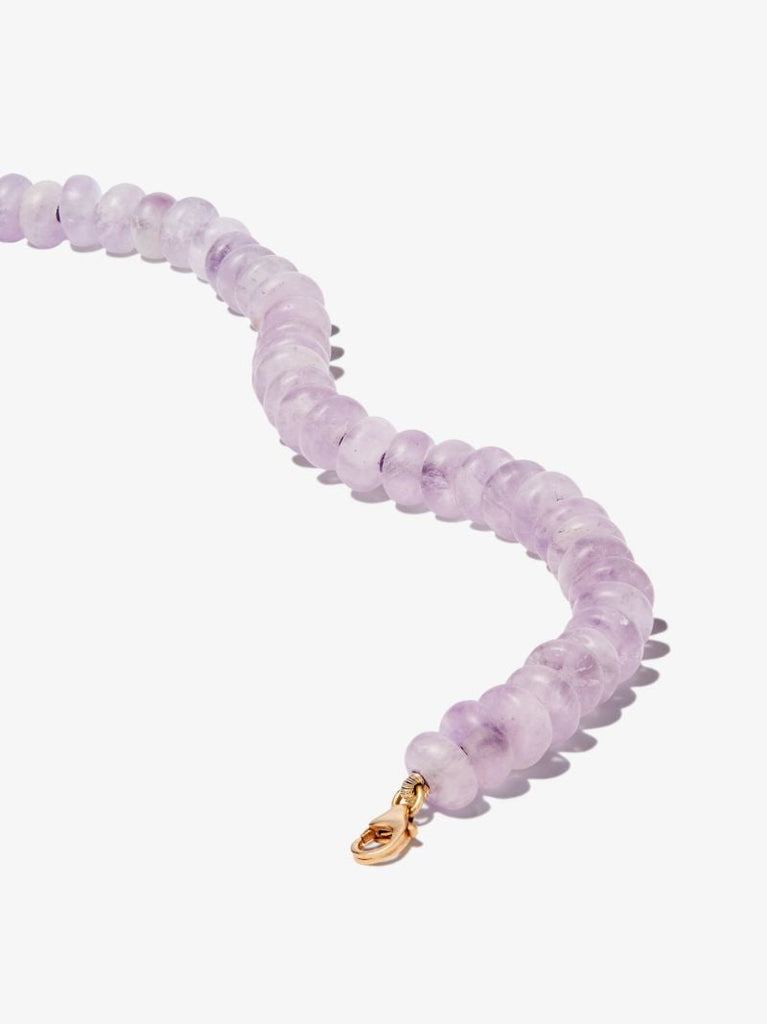 14k Yellow Gold Oracle Amethyst Beaded Bracelet