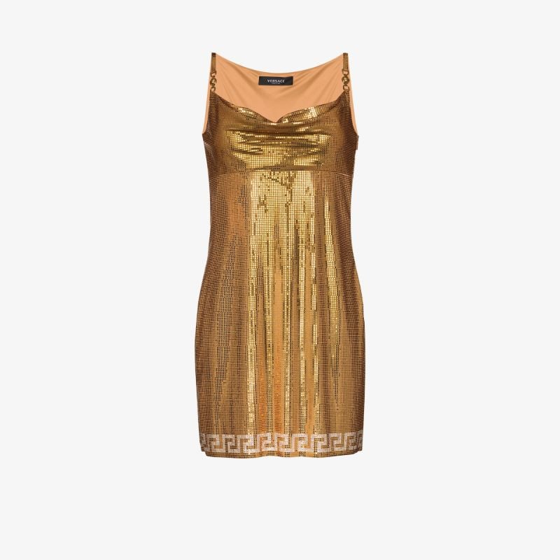 Embellished Mini Dress