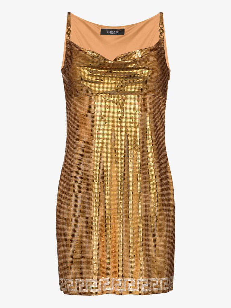 Embellished Mini Dress