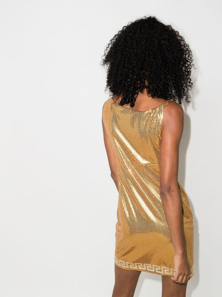 Embellished Mini Dress