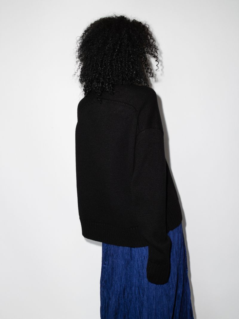 High Neck Cashmere Sweater