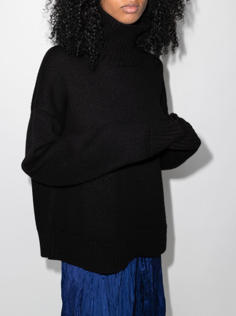 High Neck Cashmere Sweater