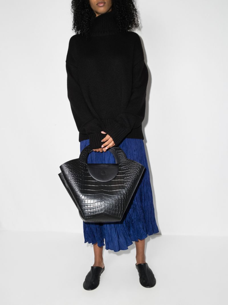 High Neck Cashmere Sweater