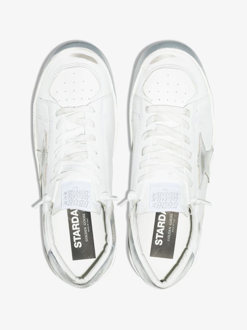 White Stardan Leather Sneakers