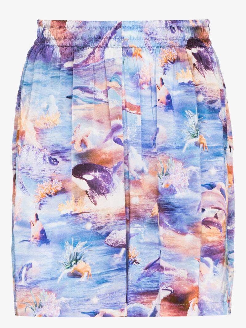 Sea Life Printed Shorts