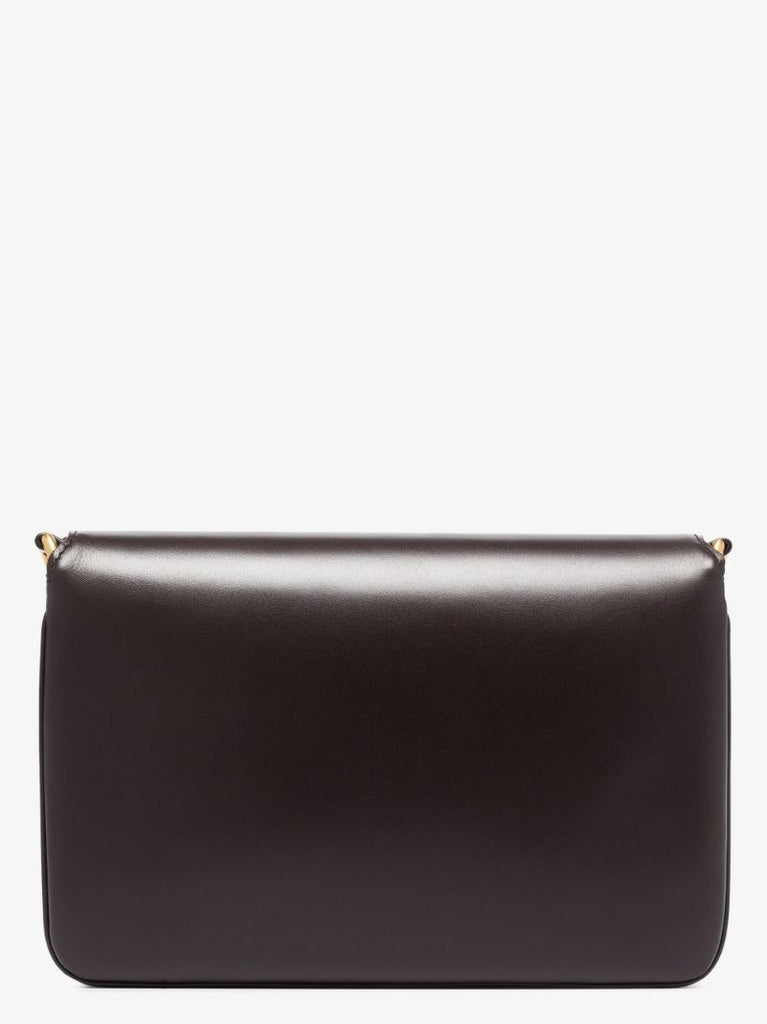 Brown Le Maillon Leather Cross Body Bag