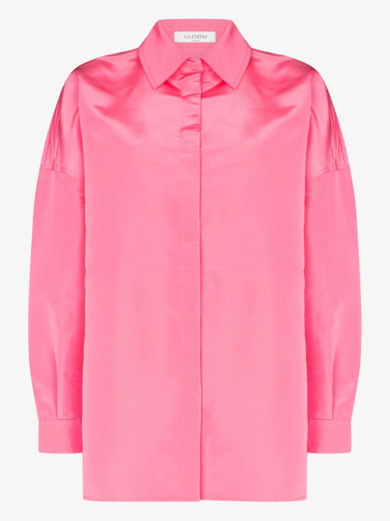 Oversized Silk Jacket