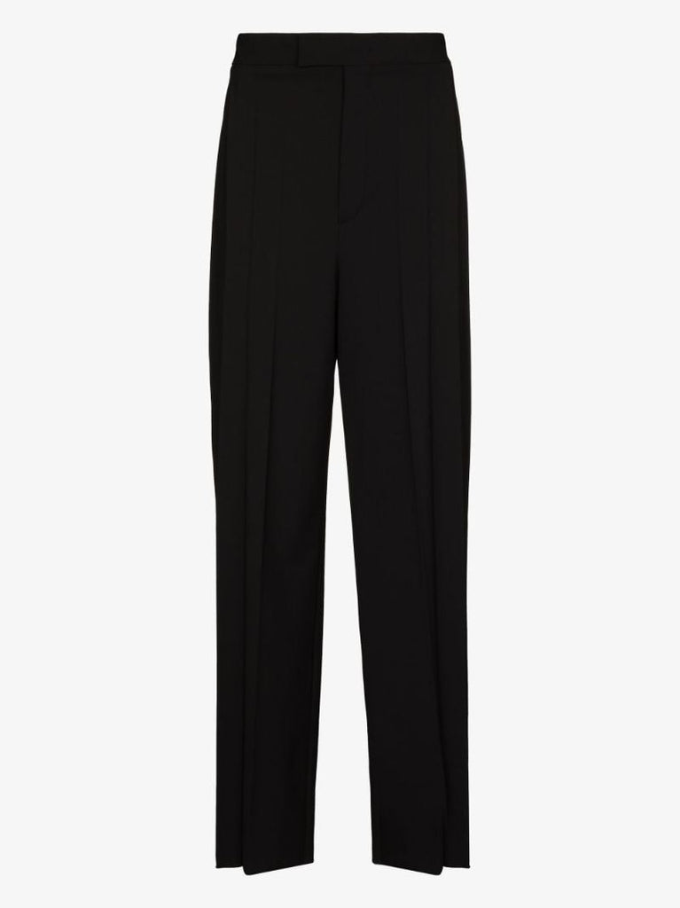 Pleated Wide Leg Trousers