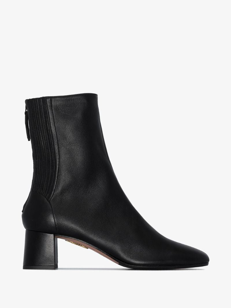 Black Saint HonorÃ_x0083_Â© 50 Leather Ankle Boots
