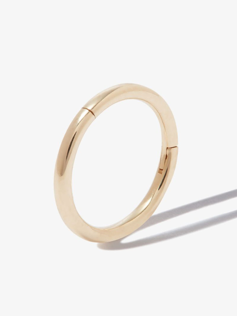 18k Yellow Gold Hoop Earring