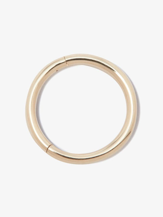 18k Yellow Gold Hoop Earring