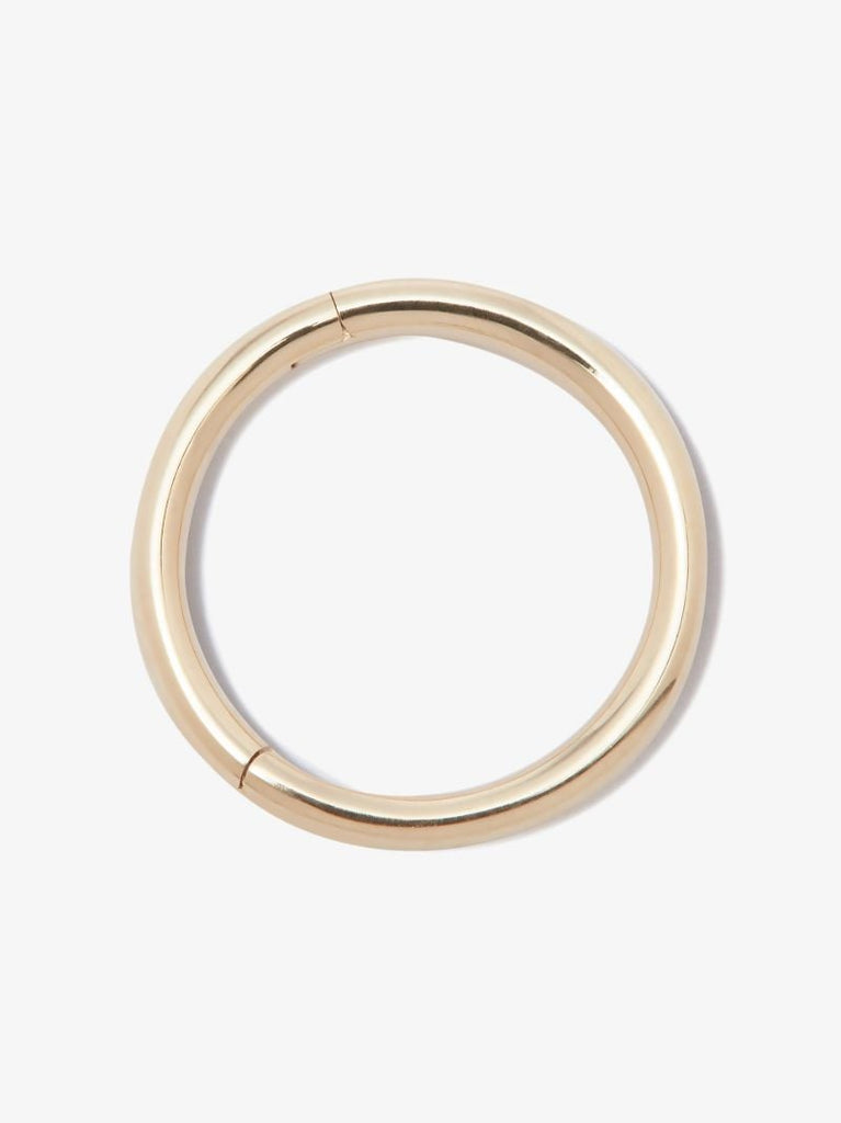 18k Yellow Gold Hoop Earring
