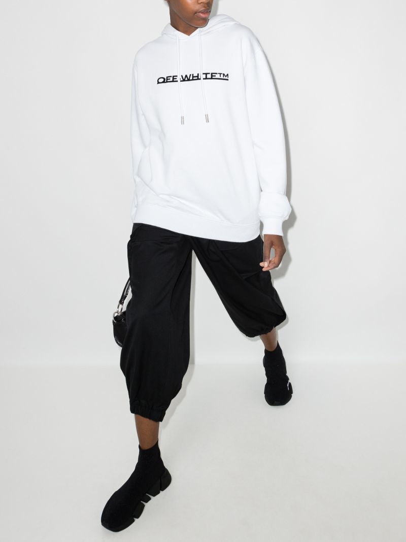 Underlined Logo Hoodie