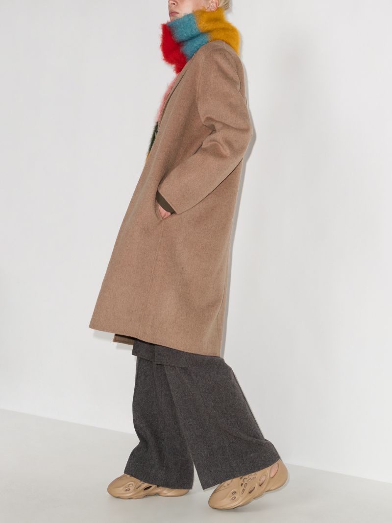 Single-breasted Wool Coat