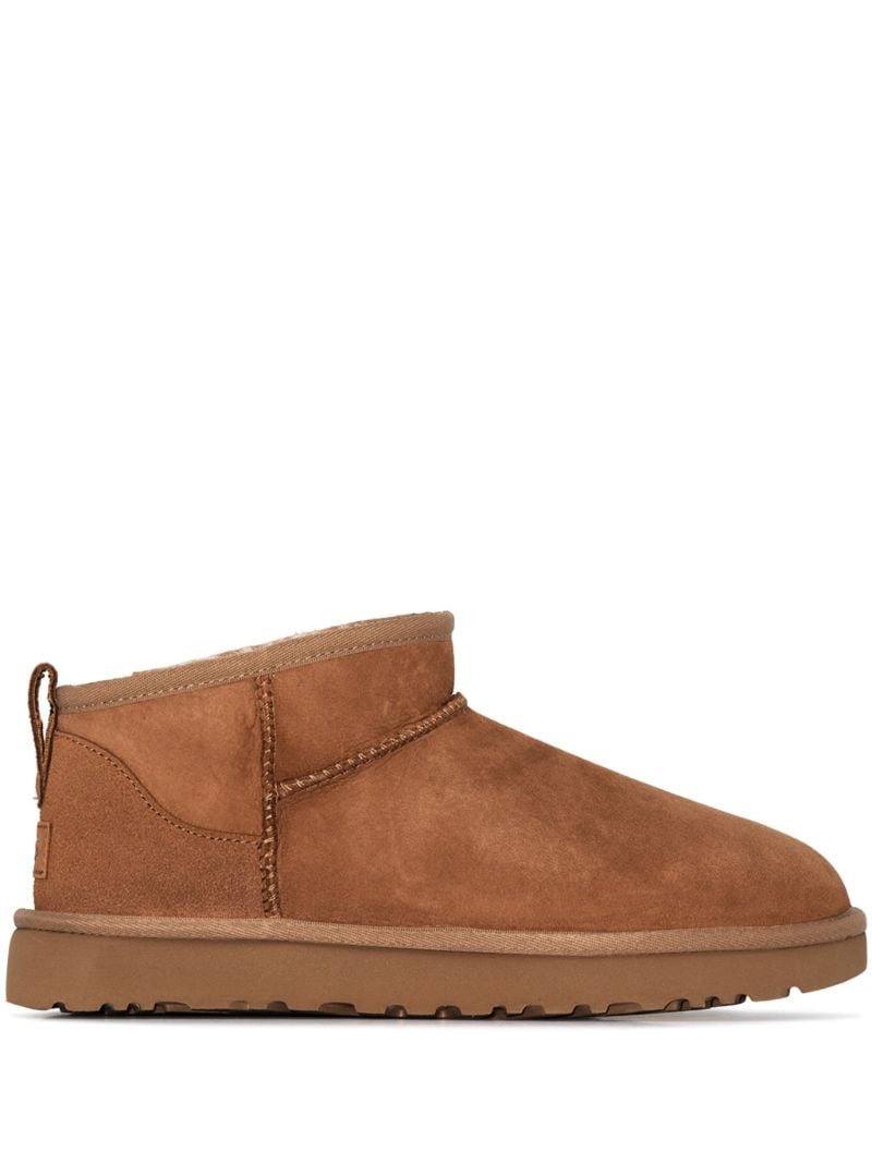 Brown Classic Ultra Mini Suede Boots