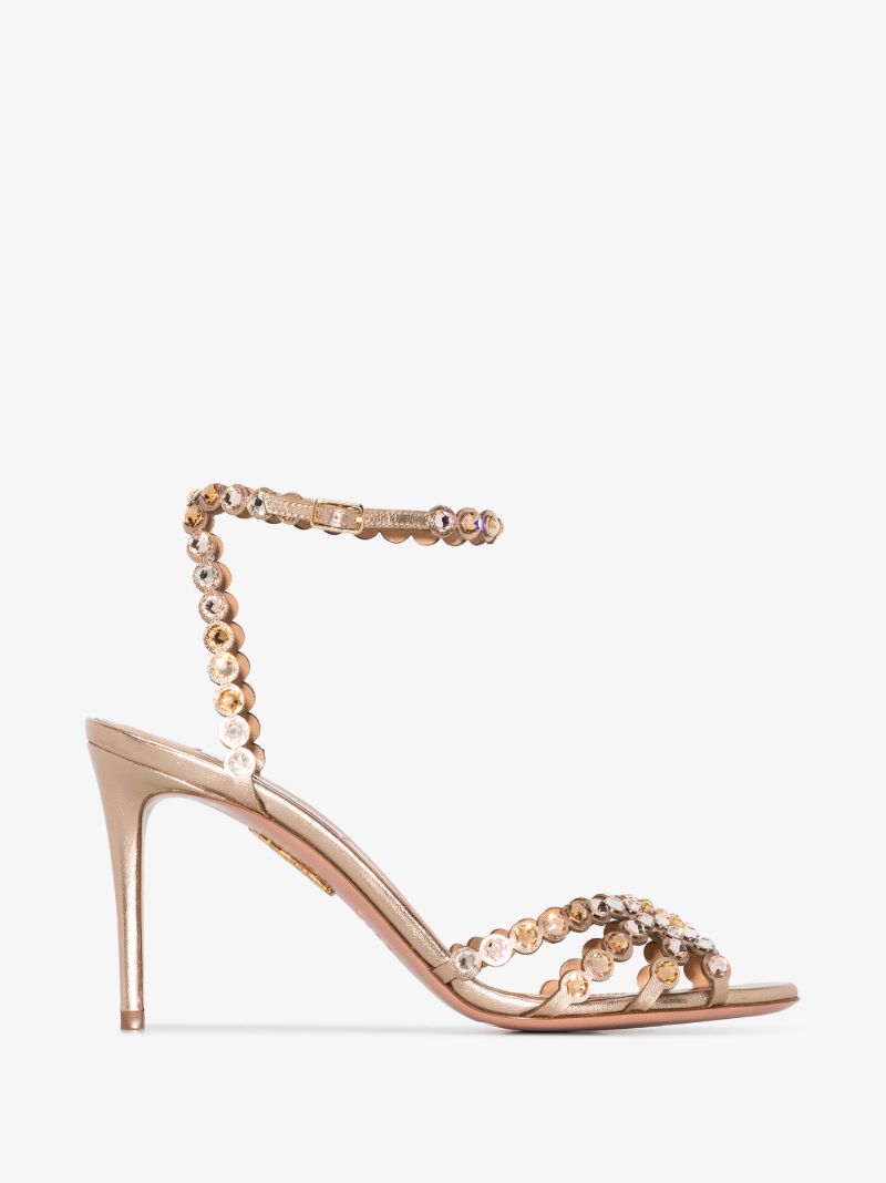 Gold Tequila 85 Leather Sandals