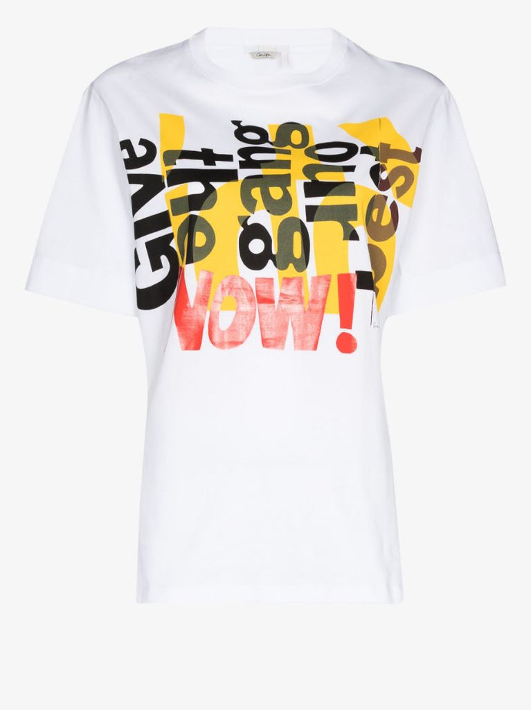 Corita Kent Logo Print T-shirt