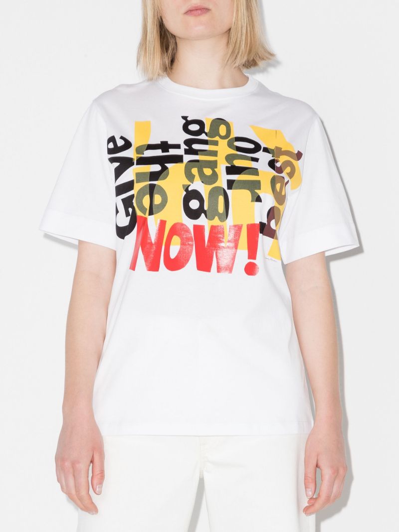 Corita Kent Logo Print T-shirt