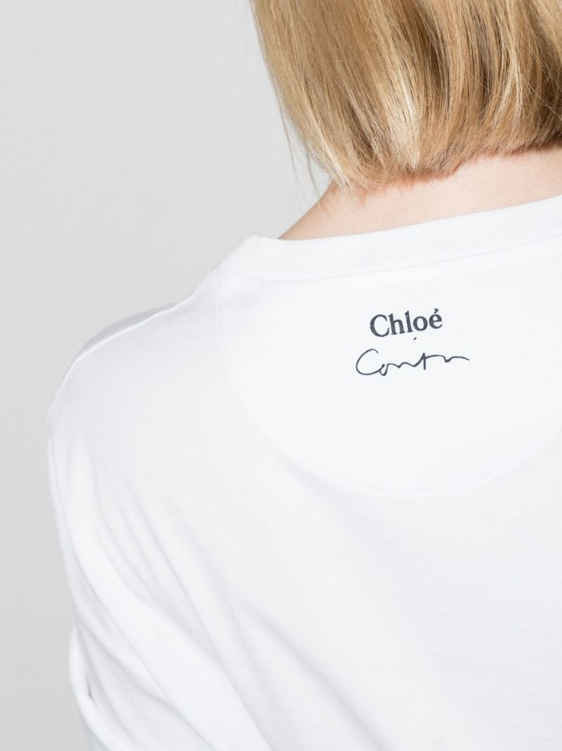 Corita Kent Logo Print T-shirt