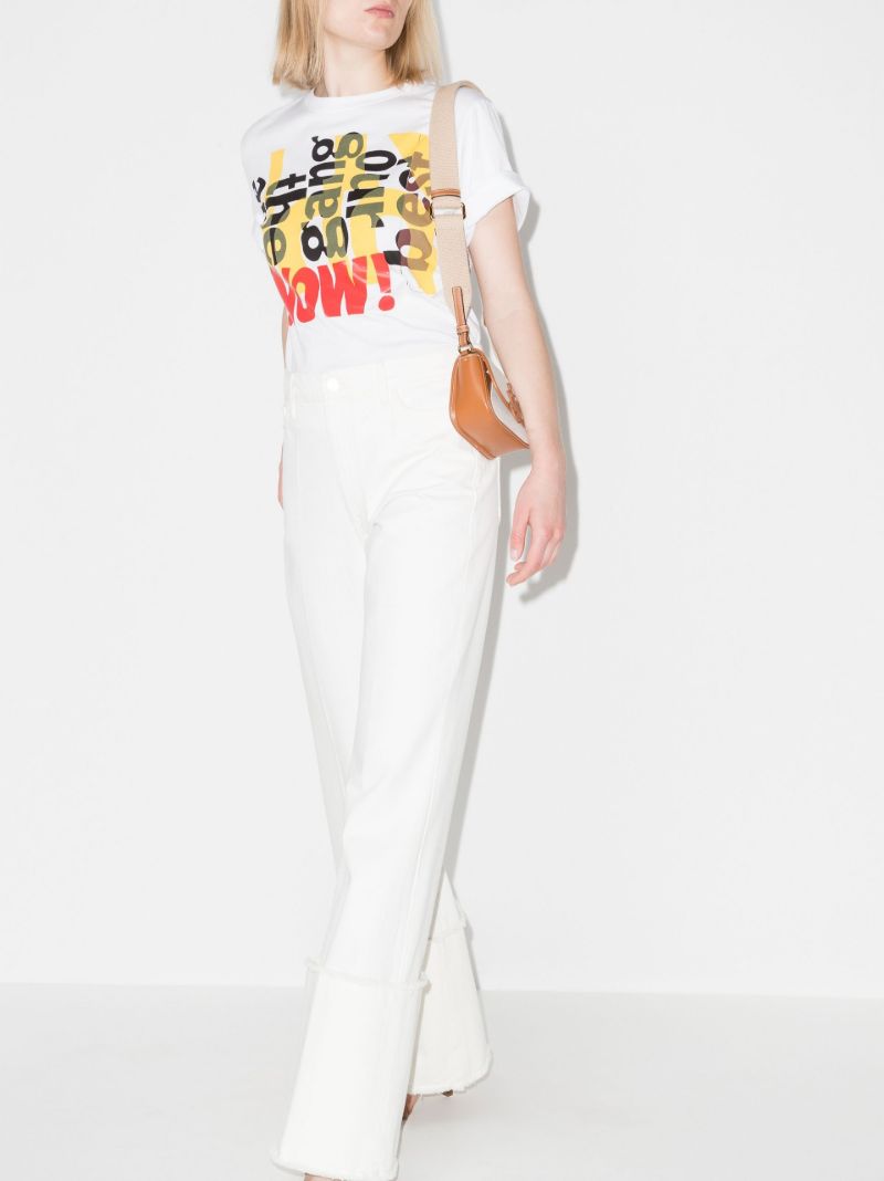 Corita Kent Logo Print T-shirt