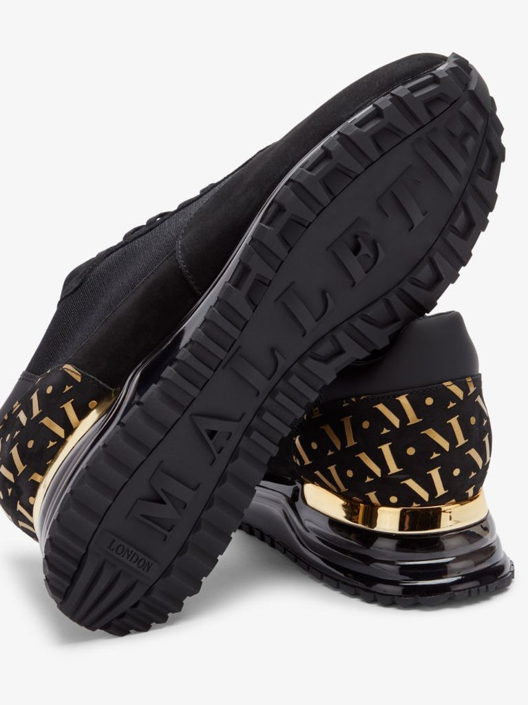 Black Popham Gas Gold Sneakers