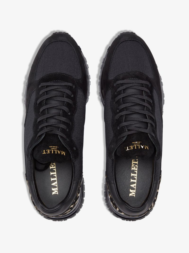 Black Popham Gas Gold Sneakers