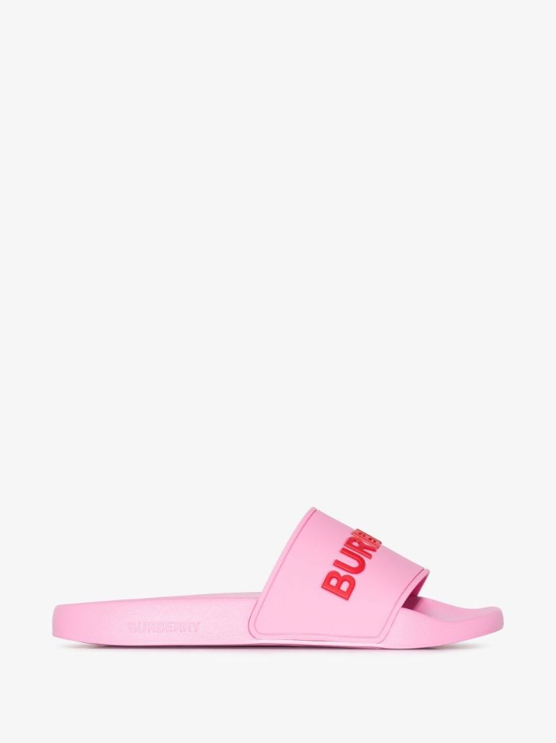 Pink Logo Slides
