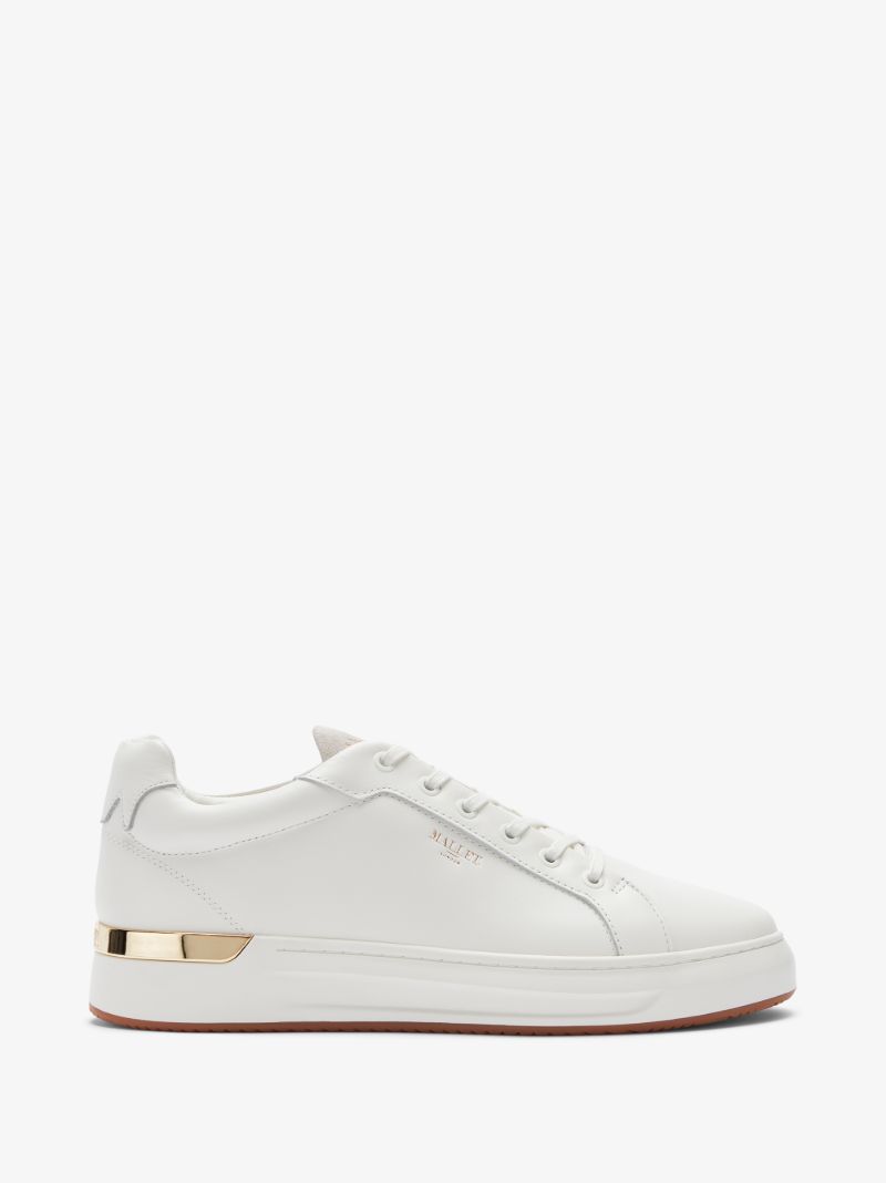White Grftr Gum Sneakers
