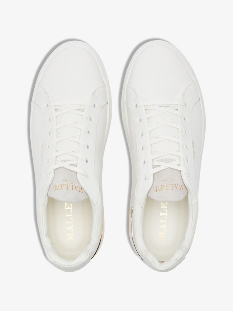 White Grftr Gum Sneakers