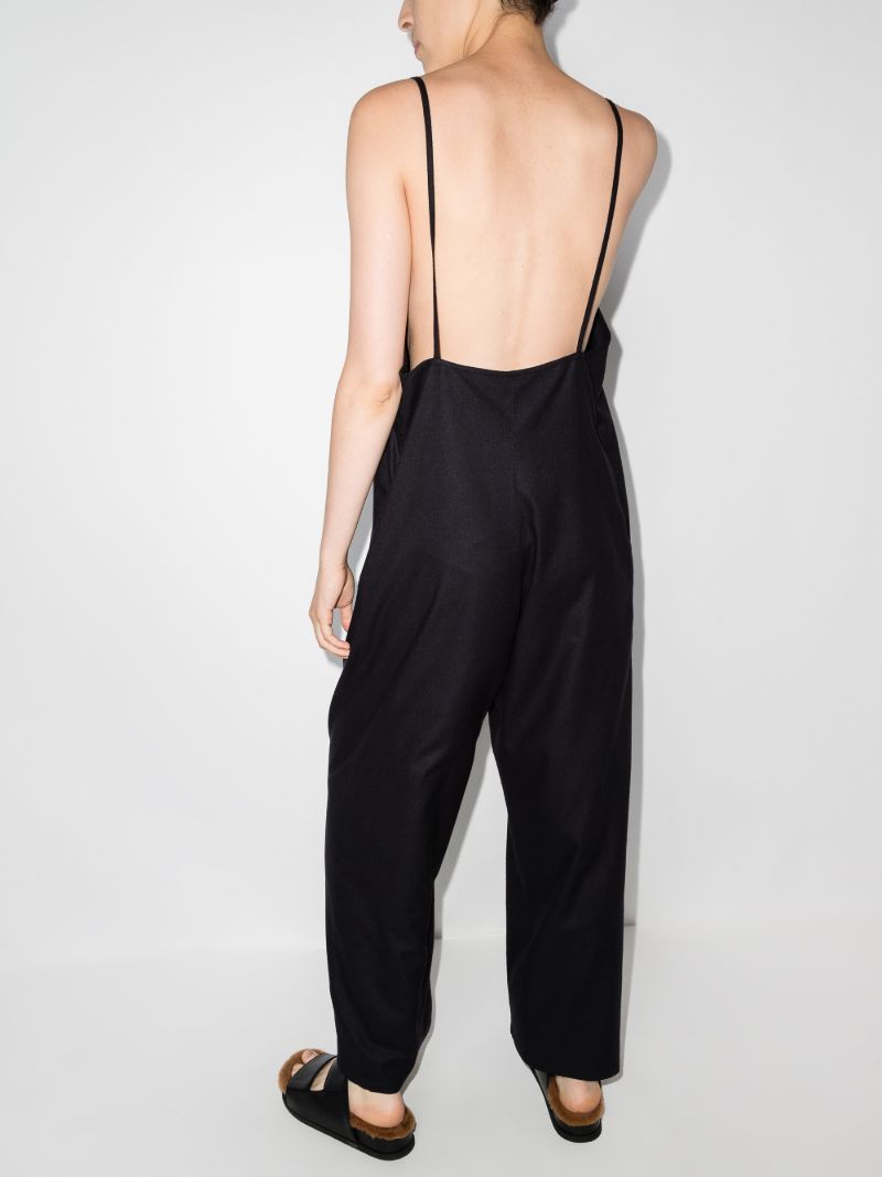Black Yumi Silk Jumpsuit