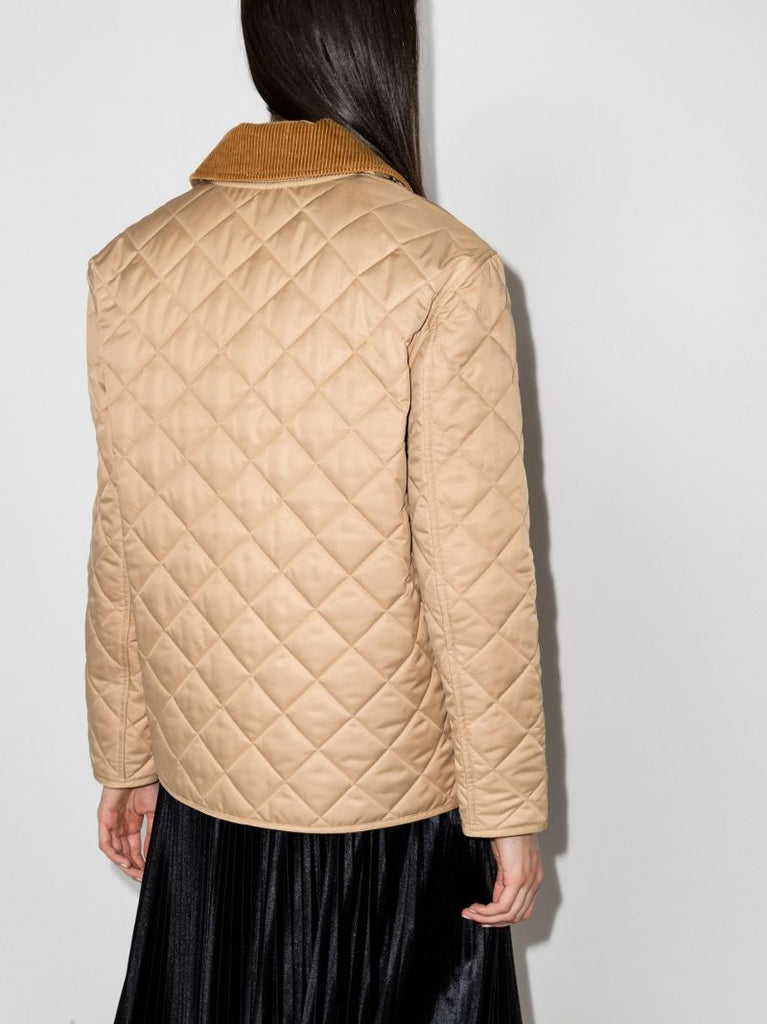 Button-up Quilted Jacket