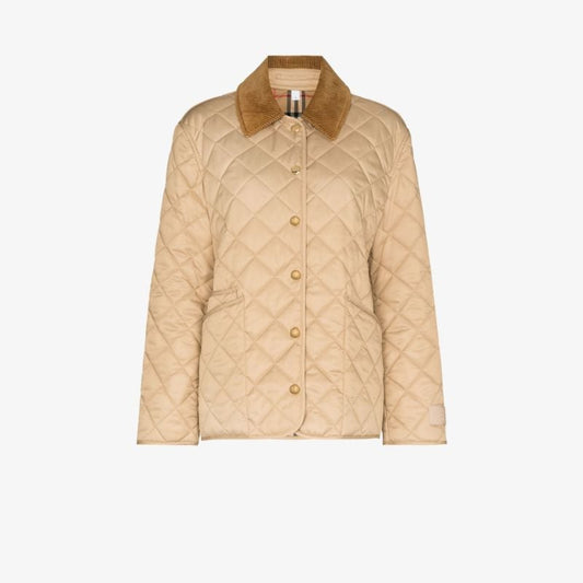 Button-up Quilted Jacket