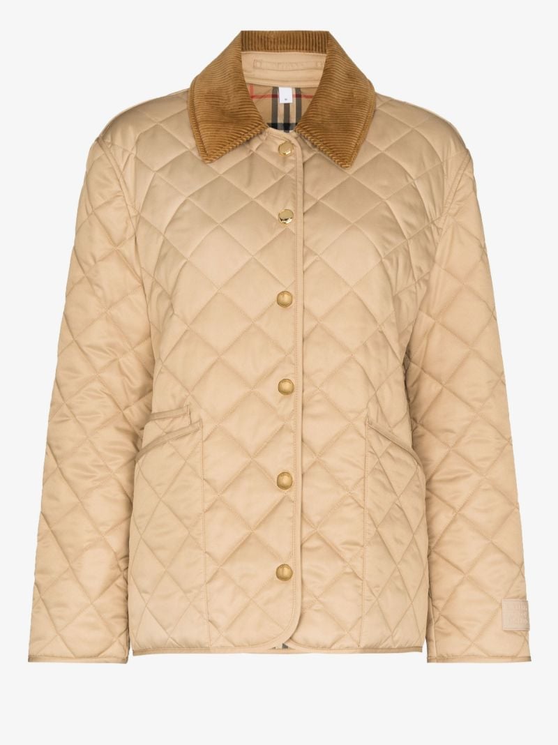 Button-up Quilted Jacket