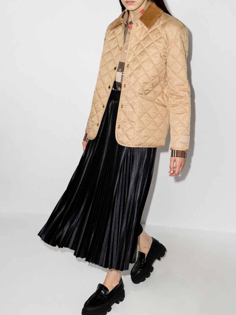 Button-up Quilted Jacket