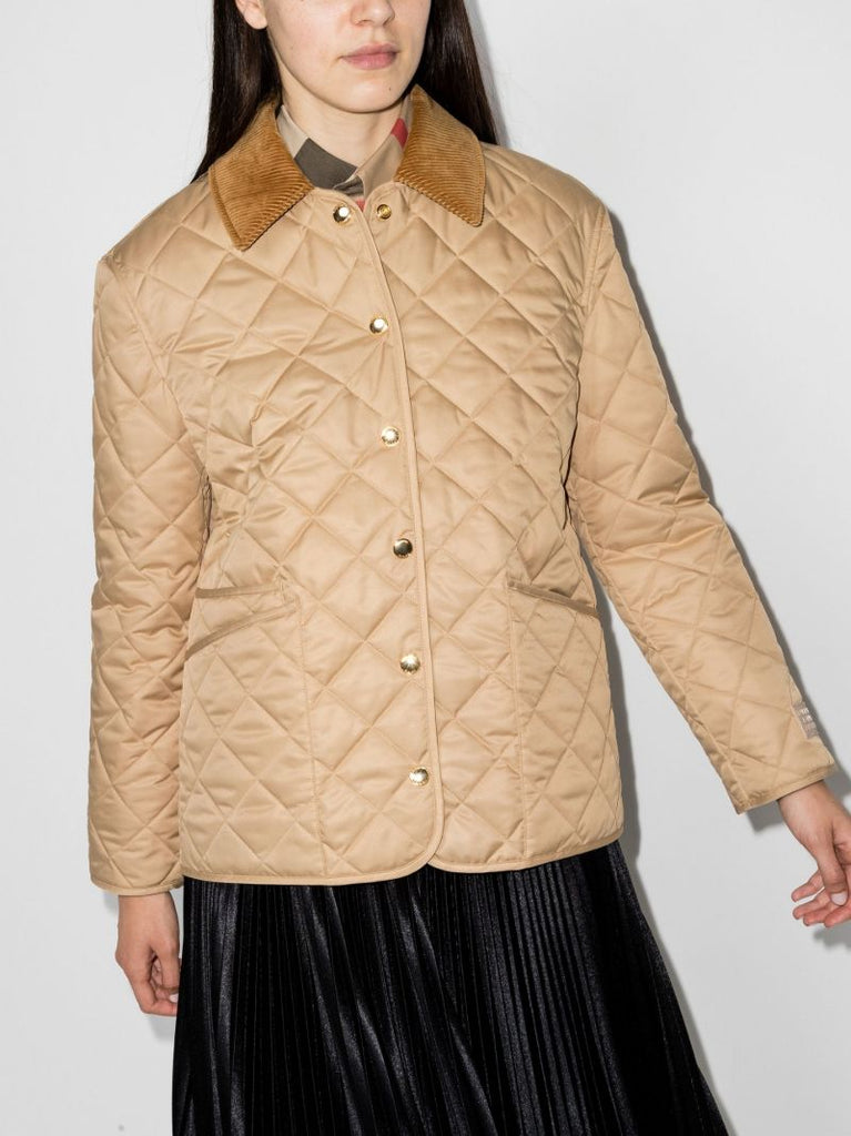 Button-up Quilted Jacket