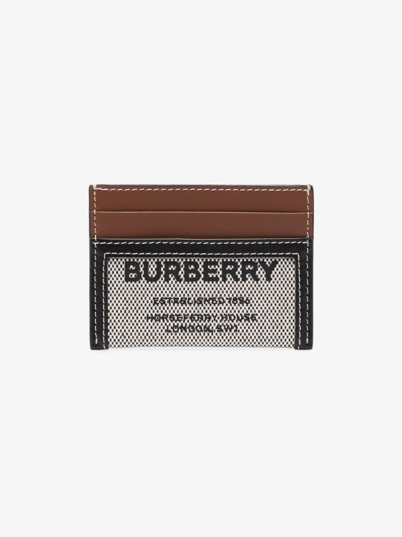 Brown Sandon Horseferry Print Card Holder