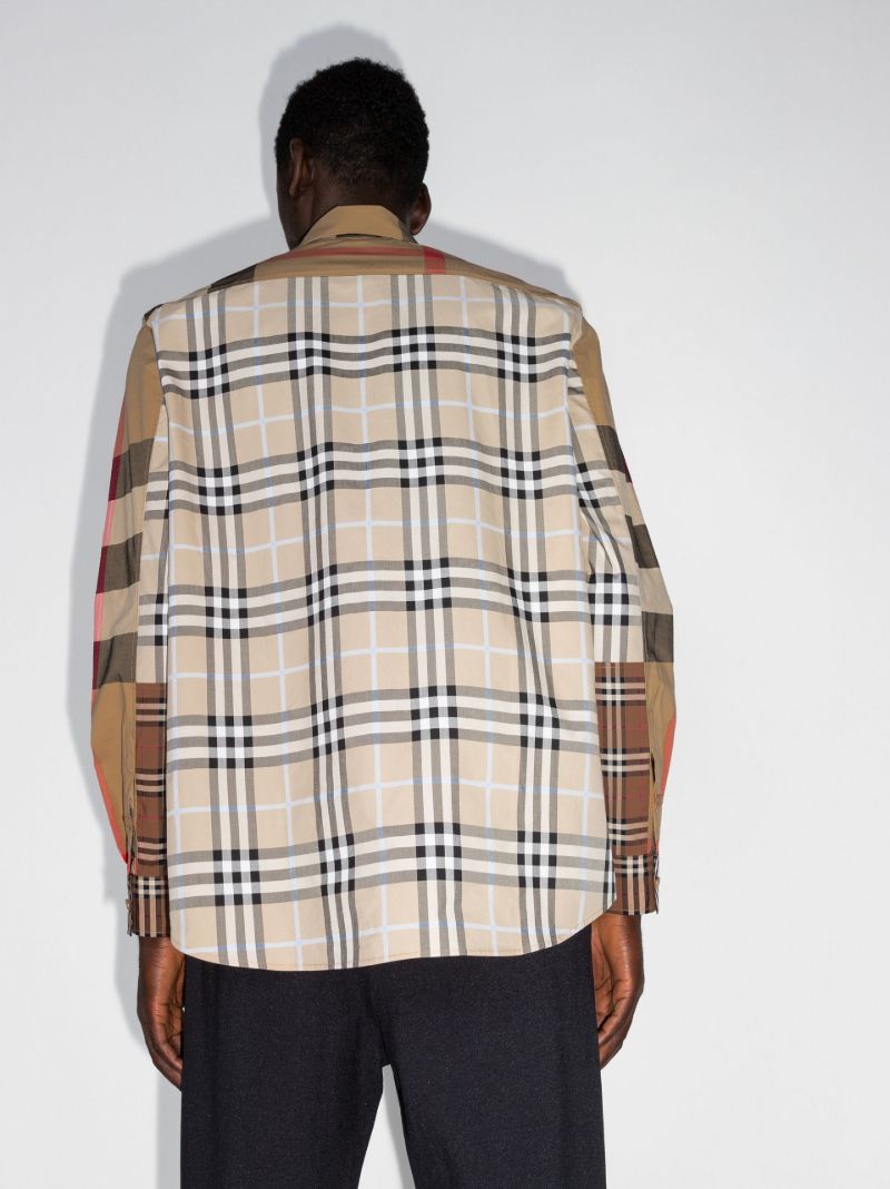 Terence Contrast Check Shirt