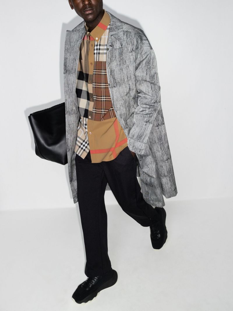 Terence Contrast Check Shirt