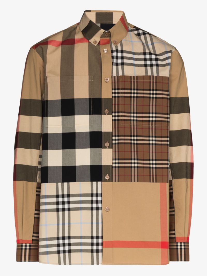 Terence Contrast Check Shirt