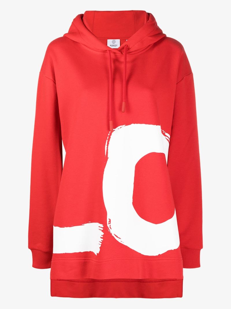 Aurore Love Print Hoodie