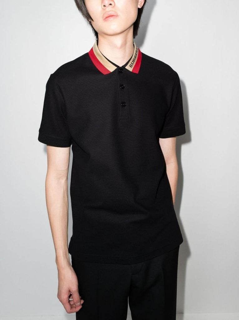 Black Logo Polo Shirt