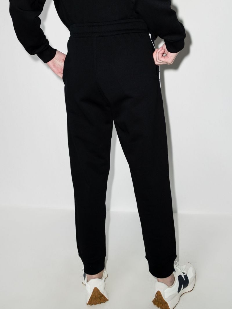 Black Logo Tape Track Pants
