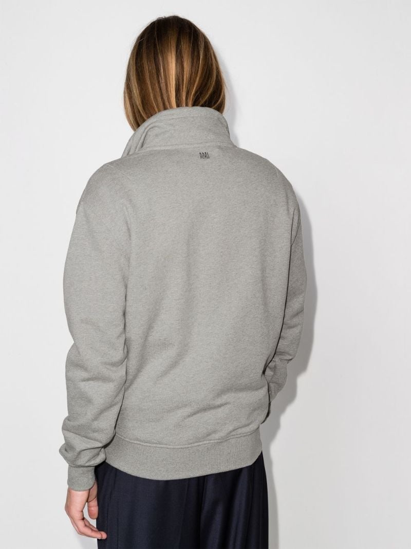 Ami De Coeur Zip-up Sweatshirt